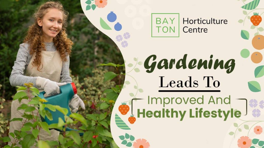 Gardening Leads To Improved And Healthy Lifestyle