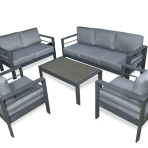Verdora 5pc Aluminium Sofa Set