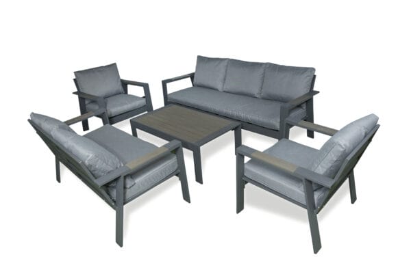 Verdora 5pc Aluminium Outdoor Sofa Set - Image 2