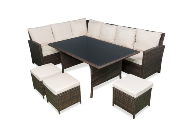 Verdora 6pc Outdoor Dining Set