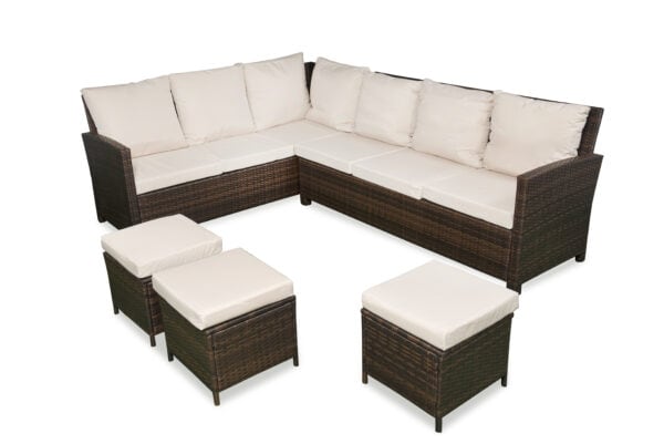Verdora 6pc Outdoor Dining Set - Image 3