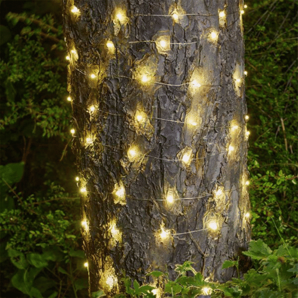 Ultra Solar Firefly String Lights, 200 LEDs - Image 2