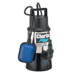 Clarke 7236070 PSD1A Stainless Steel Clean Water Submersible Pump 230V
