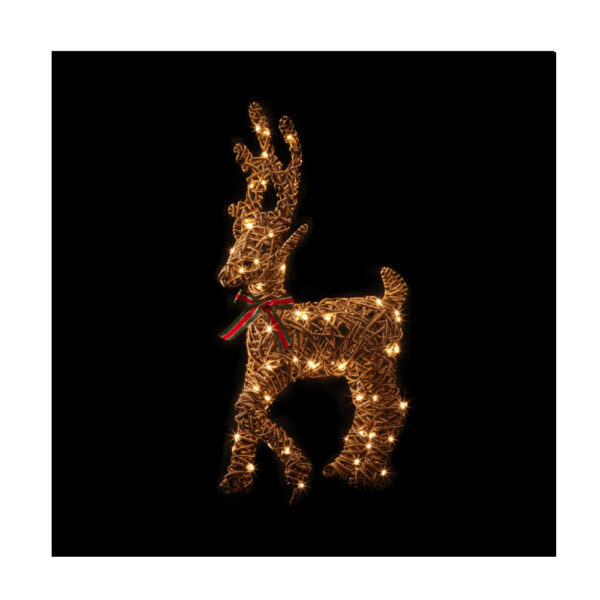 Premier Outdoor Walking Reindeer 80 Warm White LEDs