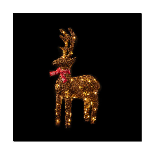 Premier Outdoor Standing Reindeer 80 Warm White LEDs