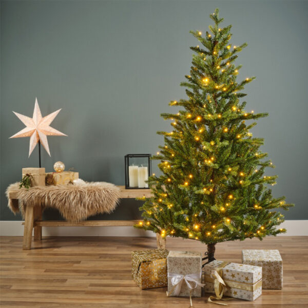Kaemingk Allison Pine LED Green, Warm White & Warm